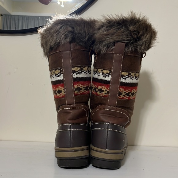 Northside Bishop Tan Nordic Winter Boots Size 9 - Picture 4 of 9